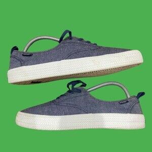 Sperry Top Sider Athletic Shoes Sneakers-#STS82337 Grey/Blue  Women's Size 10M